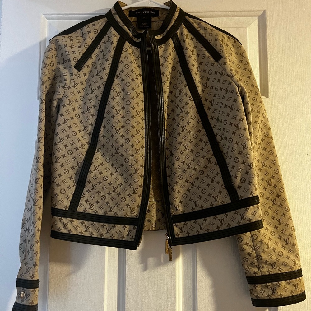Rare Vintage Louis Vuitton, monogram Jacket